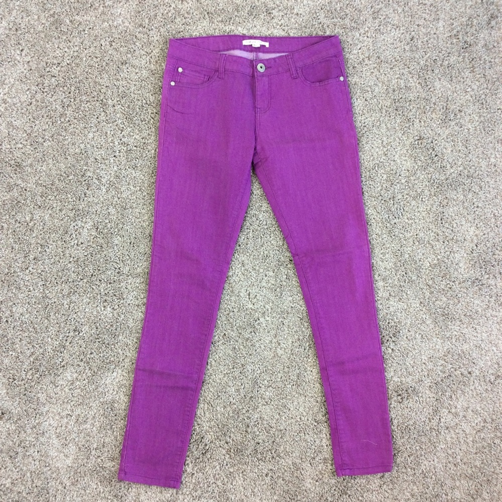 Purple Skinny Jeans